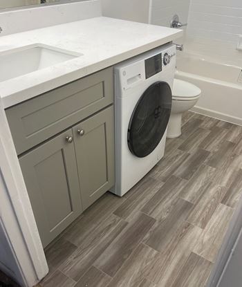 Washer/dryer combo (select units only)